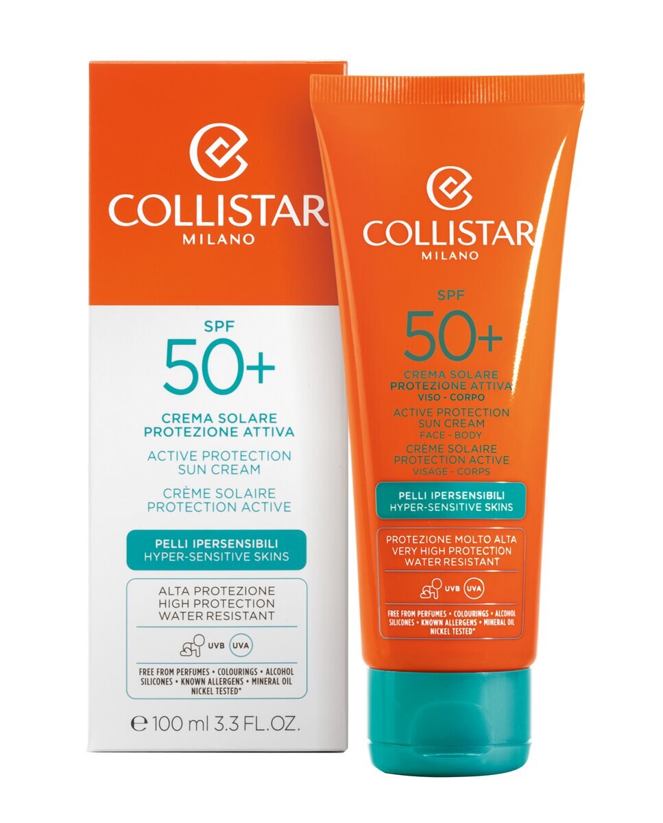 Crema Solar Proteccion Activa Cara Spf 50+, Collistar - 100 ml 2