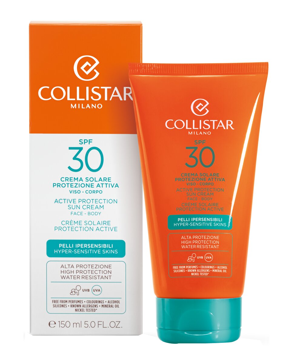 Crema Solar Proteccion Activa Cara Y Cuerpo, Spf 30+, Collistar - 150 ml 2