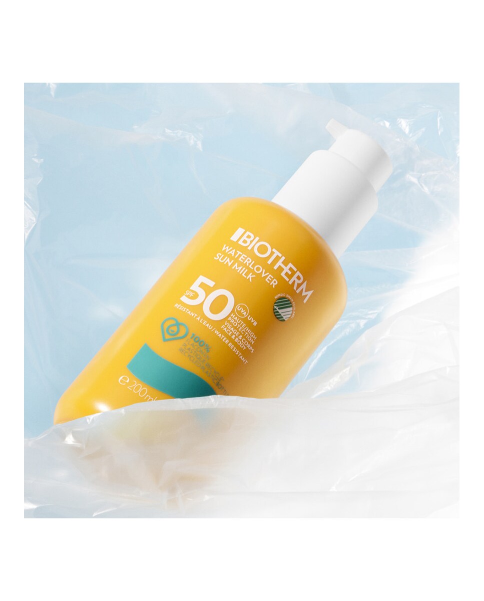 Protección Solar Waterlover Sunmilk SPF50 Biotherm 4