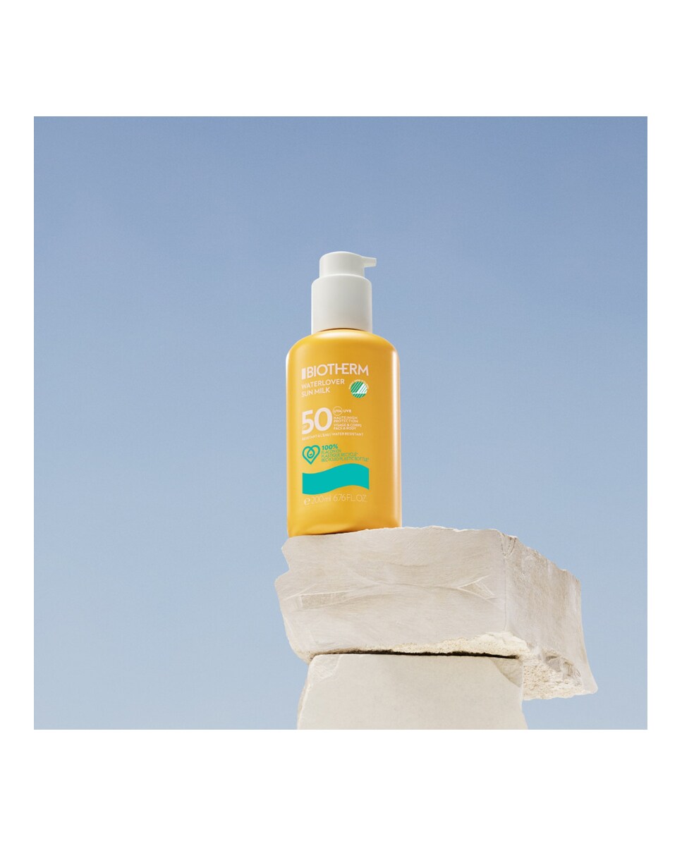 Protección Solar Waterlover Sunmilk SPF50 Biotherm 6