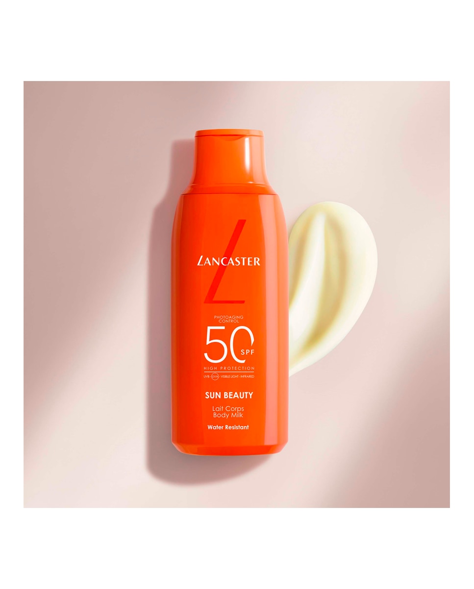 Loción Bronceadora Sun Beauty Care SPF50 Lancaster 2