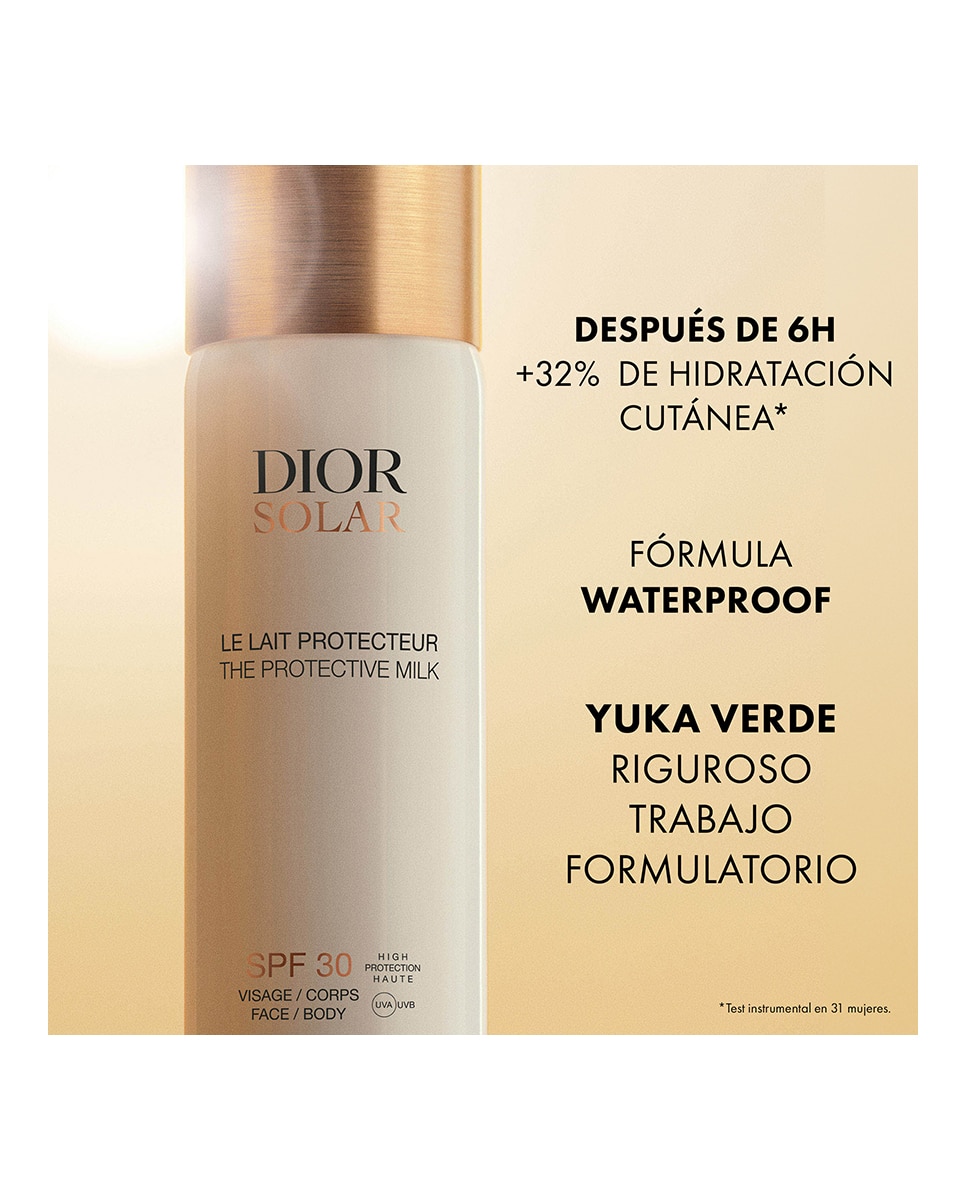 Dior Solar Leche Protectora para Rostro y Cuerpo SPF 30 Leche solar - alta protección - 125 ml 2