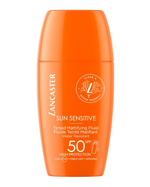 Imagen 0 de Fluido Lancaster Sun Sensitive Tinted Mattifying  SPF50, 30 ml Lancaster