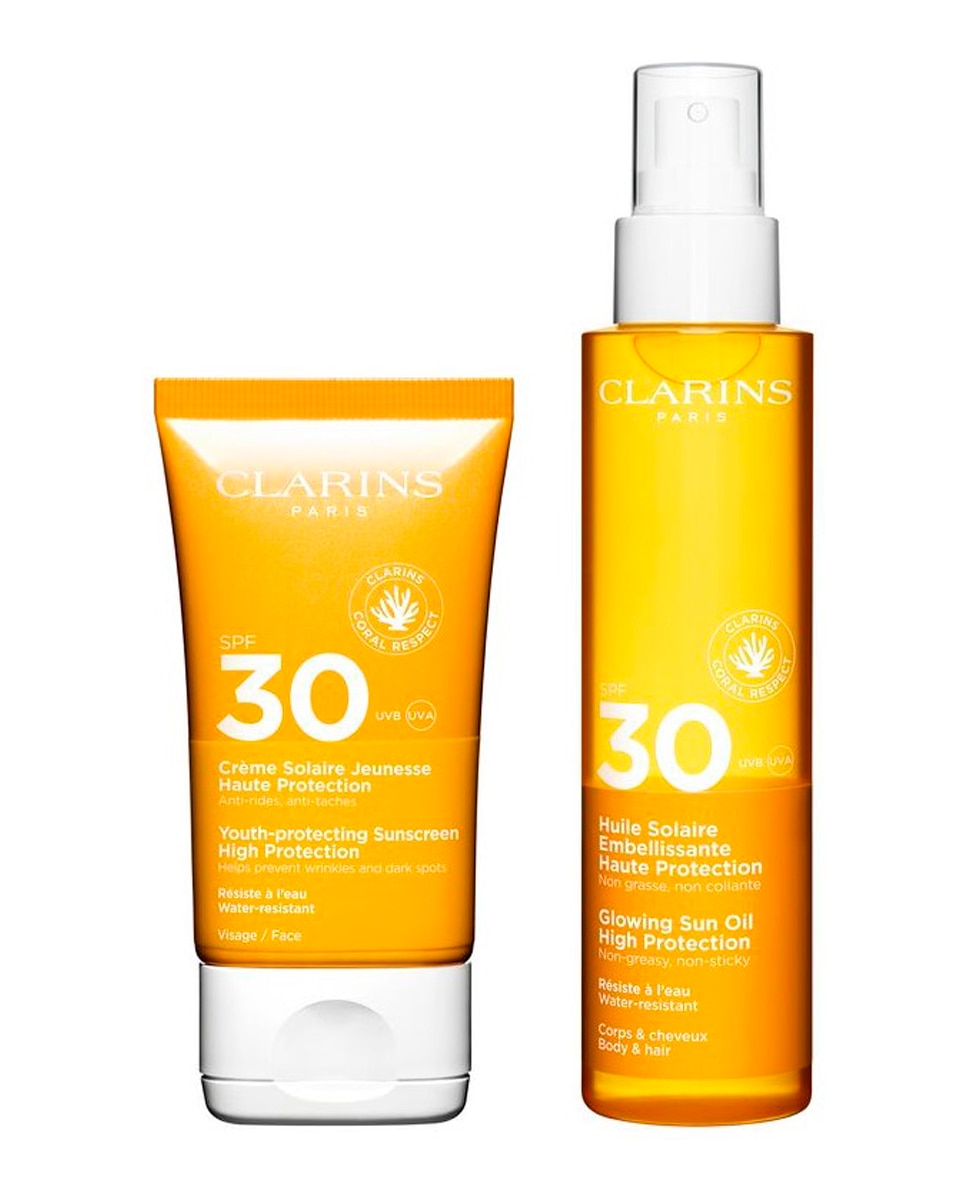 Aceite Solar Embellecedor Alta Protección SPF 30 Clarins - 150 ml 4