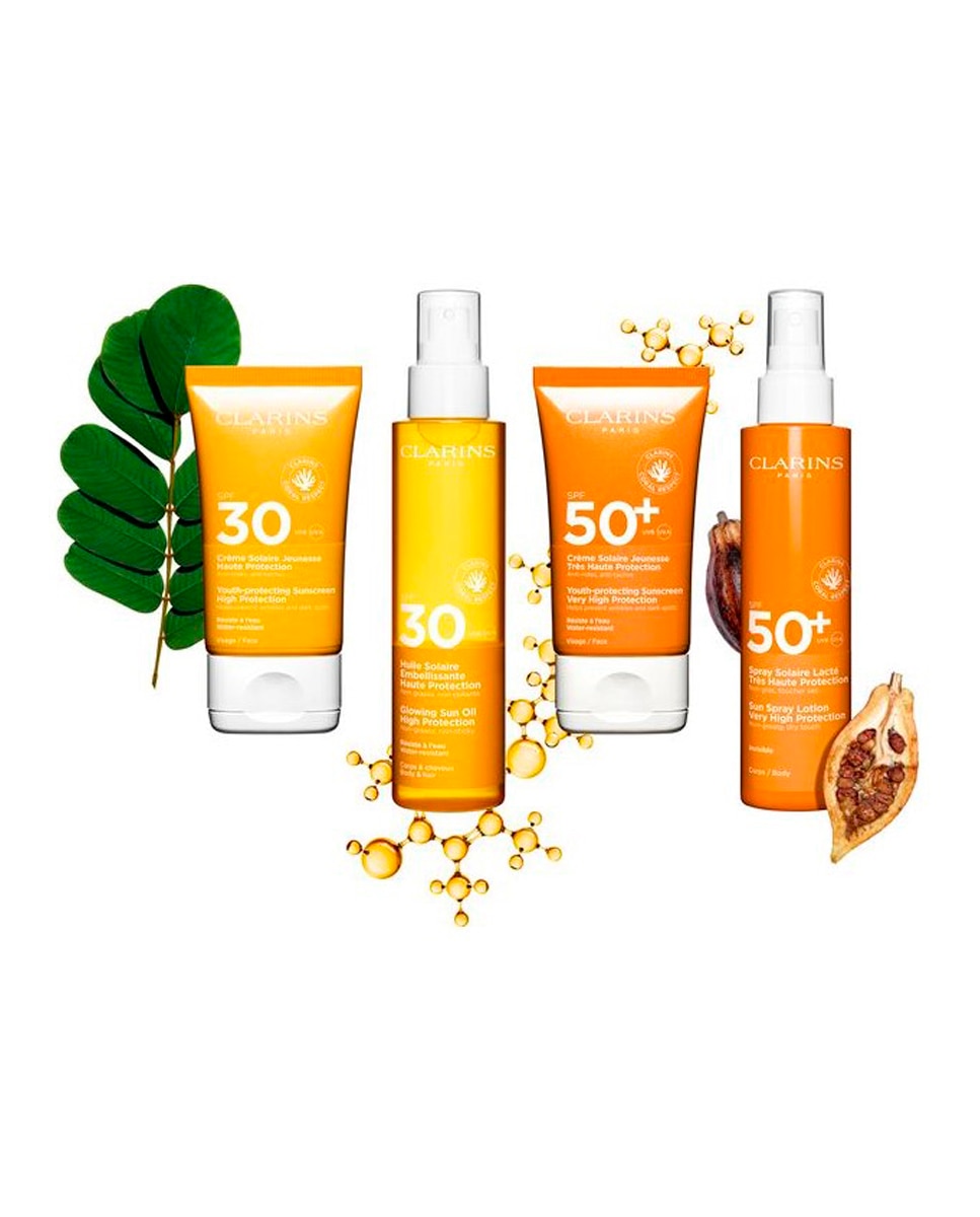 Aceite Solar Embellecedor Alta Protección SPF 30 Clarins - 150 ml 5