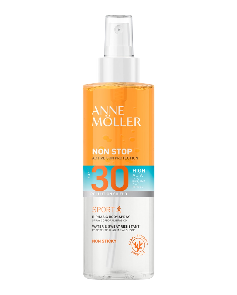 Anne Möller - Protección solar corporal Non Stop Biphase SPF30 150 ml Anne Möller.