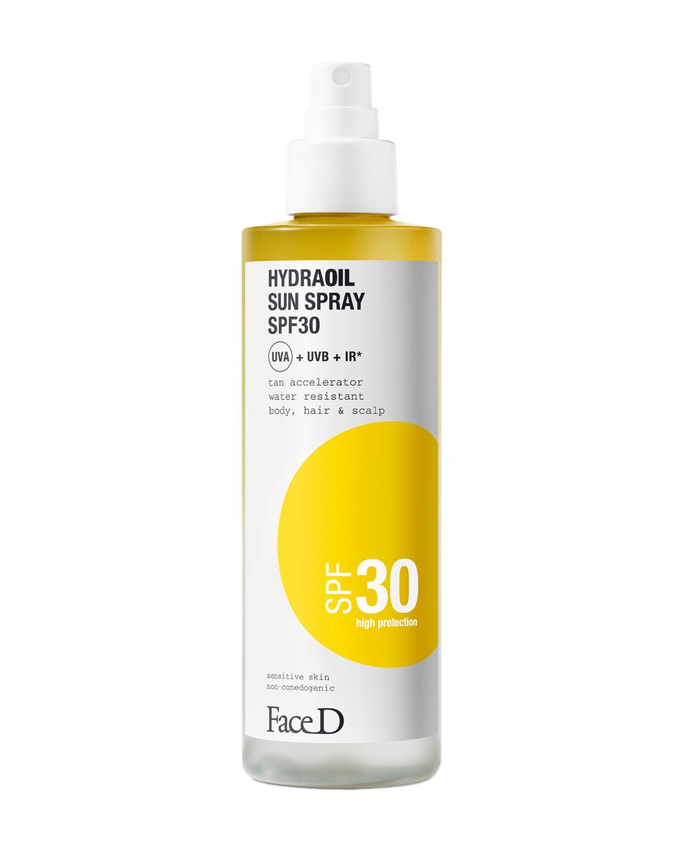 Spray Solar Cuerpo y Cabello Hydraoil SPF30 Face D 2
