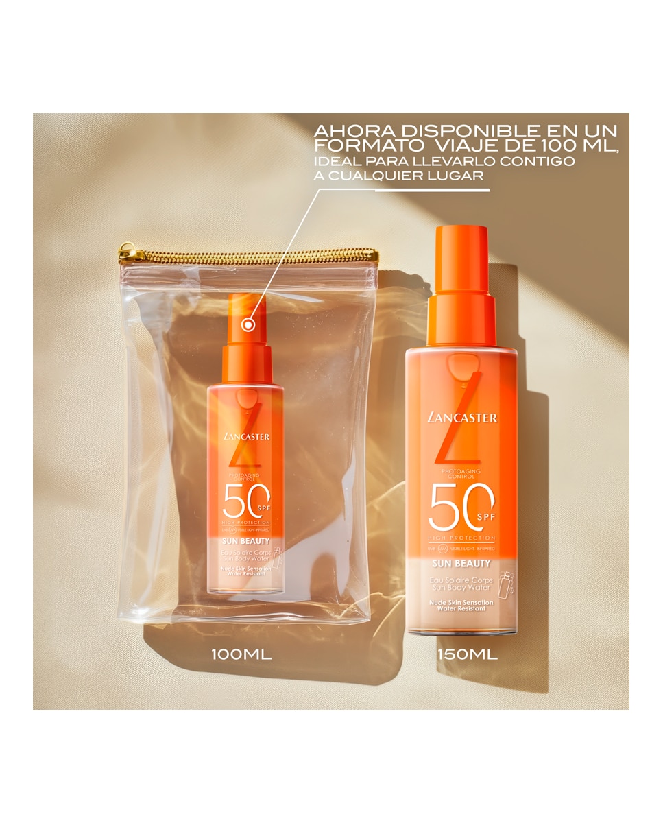 Crema Solar Sun Body Water Spf50 Lancaster - 100 ml 5