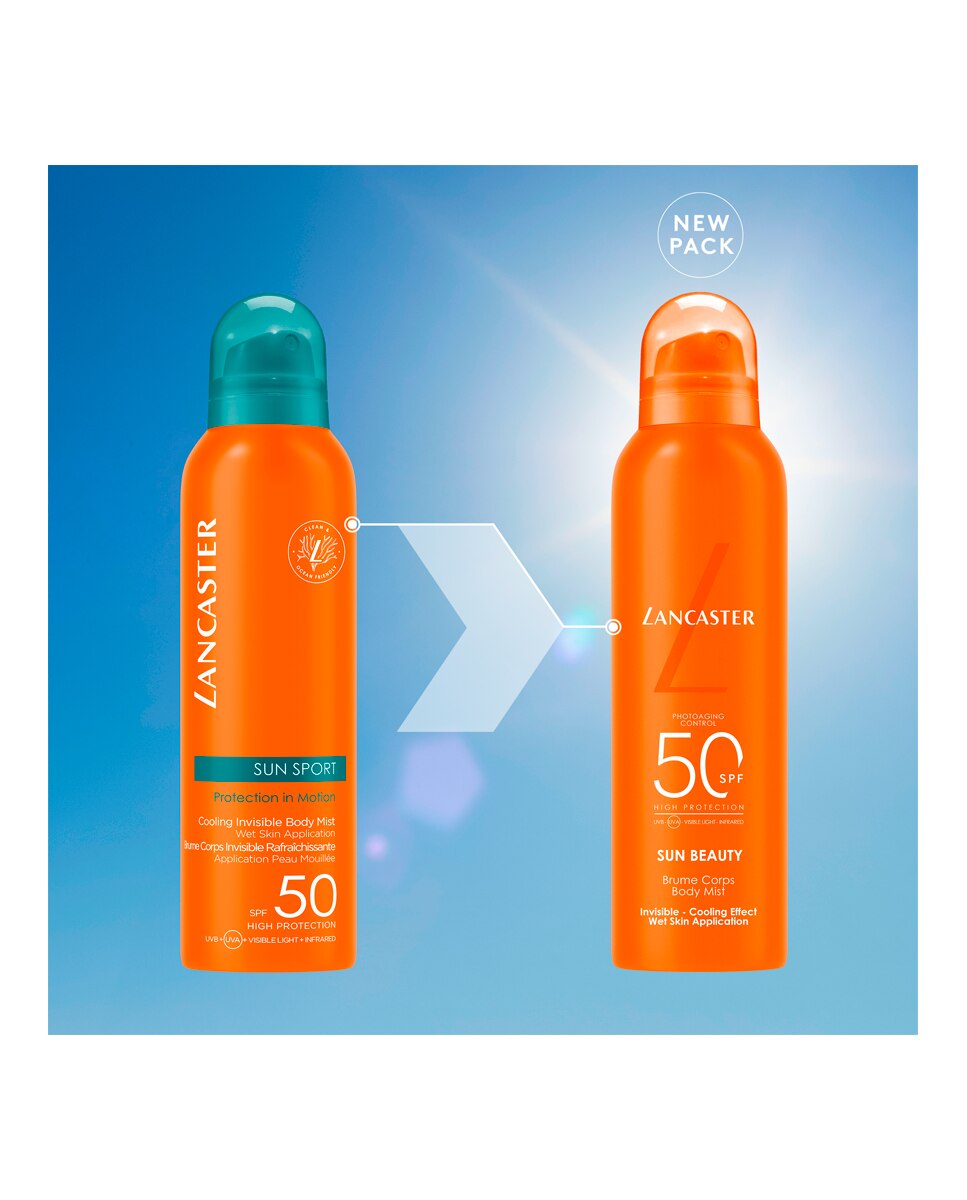Body Mist Sun Beauty SPF50 Lancaster - 200 ml 5