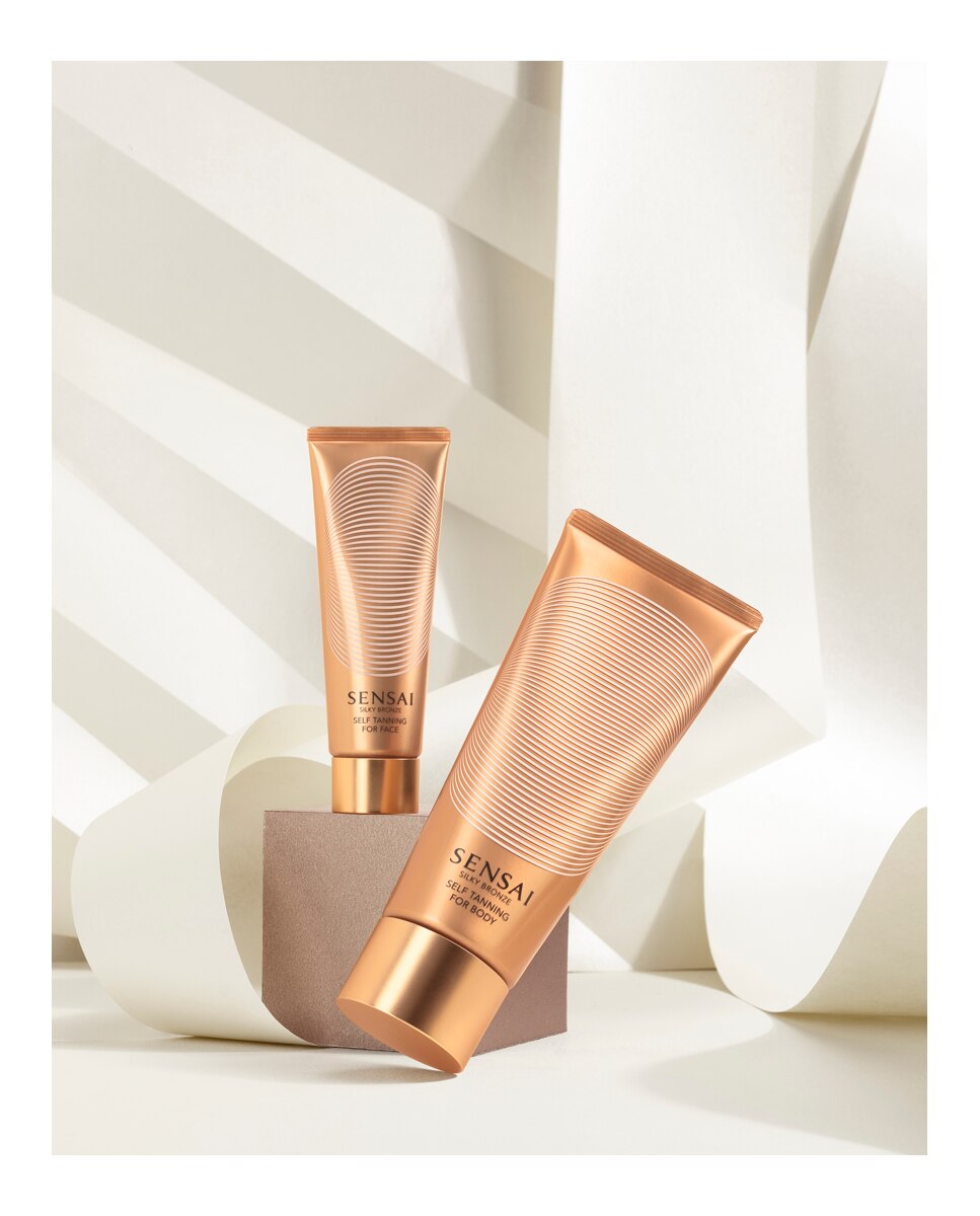 Autobronceador corporal Silky Bronze Self Tanning For Body Sensai - 150 ml 2