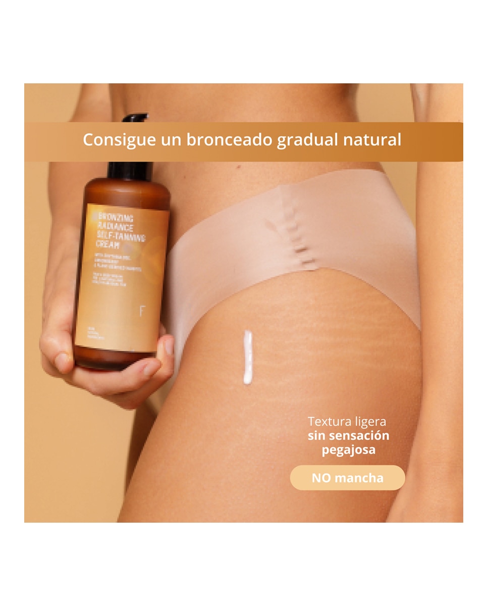Crema autobronceadora Bronzing Radiance Self Tanning Cream Freshly Cosmetics - 200 ml 7