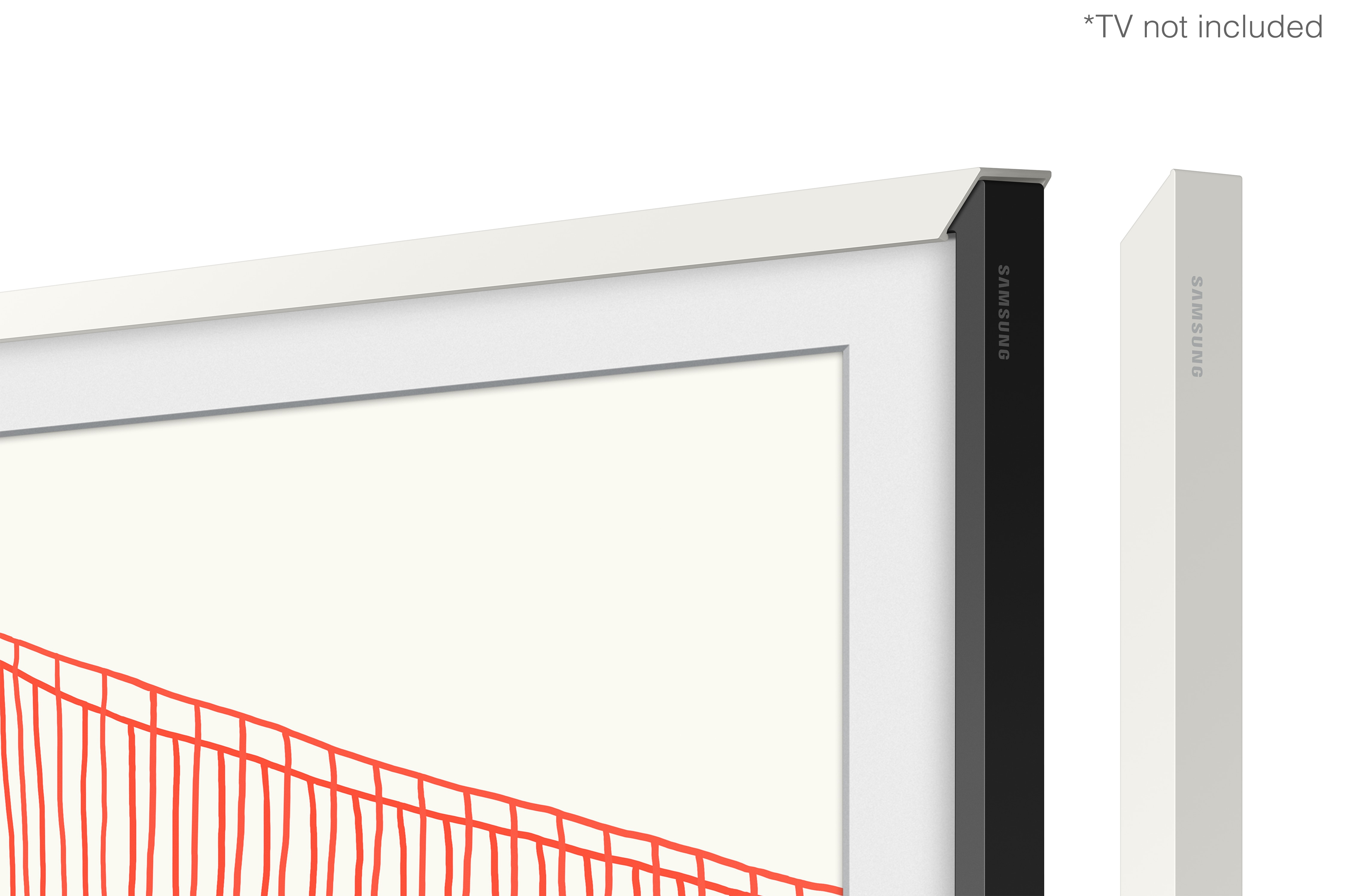Marco para TV Samsung The Frame 2021 43" VG-SCFA43WTBXC - Blanco Blanco-6