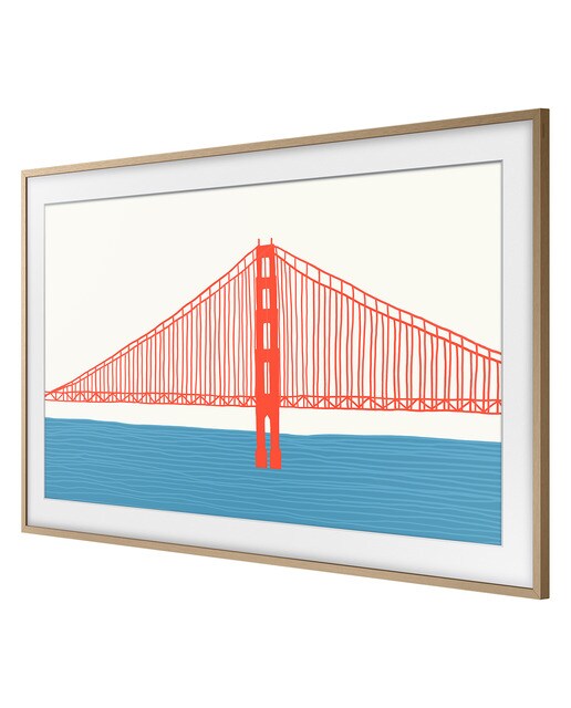 Marco para TV Samsung The Frame 2022 VG-SCFA85TKBXC 85" color Teka - Teca Teca-3