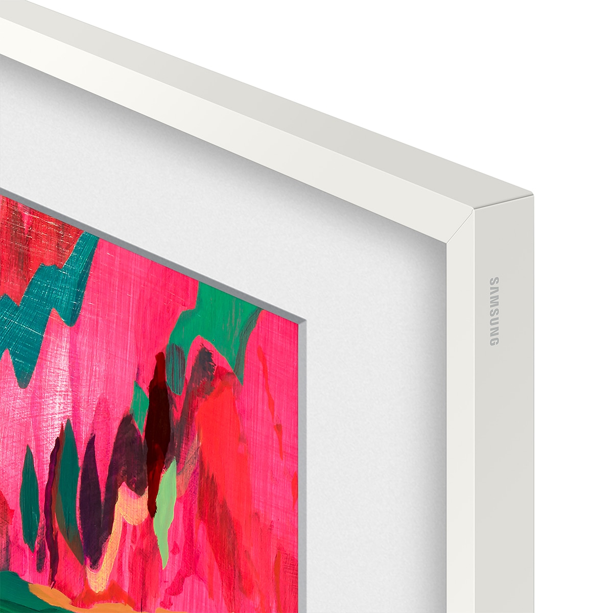 Marco para TV Samsung The Frame / The Frame Pro 2025 75" VG-SCFF75WTBXC color blanco Blanco-5