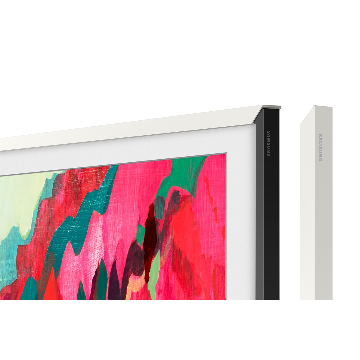 Marco para TV Samsung The Frame / The Frame Pro 2025 75" VG-SCFF75WTBXC color blanco Blanco-6