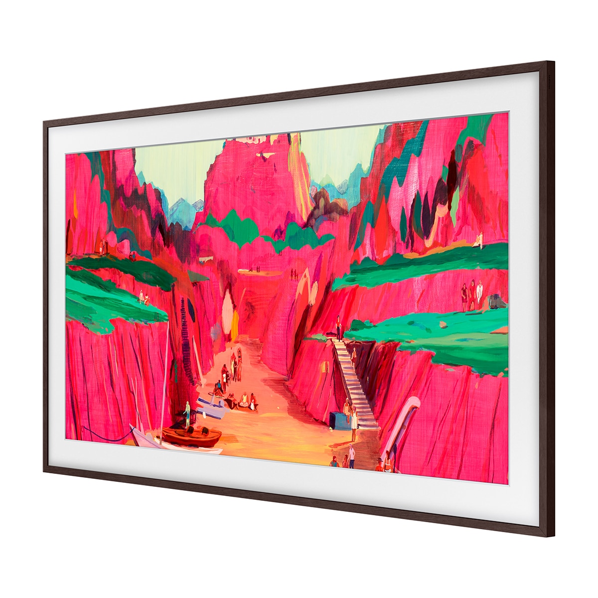 Marco para TV Samsung The Frame / The Frame Pro 2025 65" VG-SCFF65BWBXC color marrón Marrón-3
