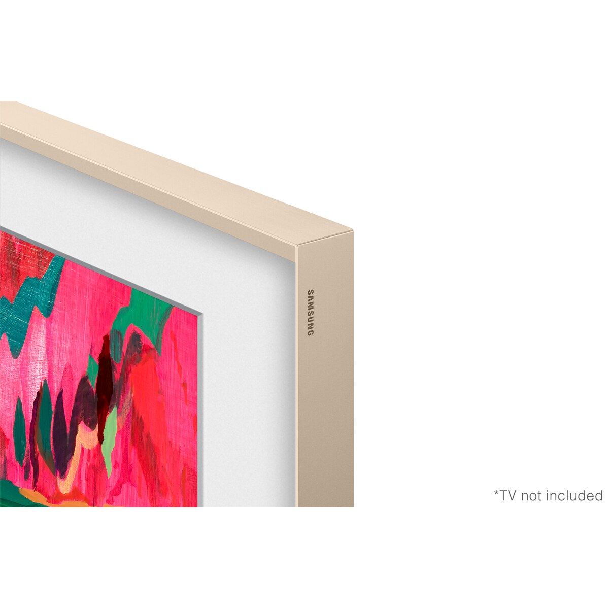 Marco para TV Samsung The Frame / The Frame Pro 2025 75" VG-SCFF75SGMXC color arena metalizada Arena-5
