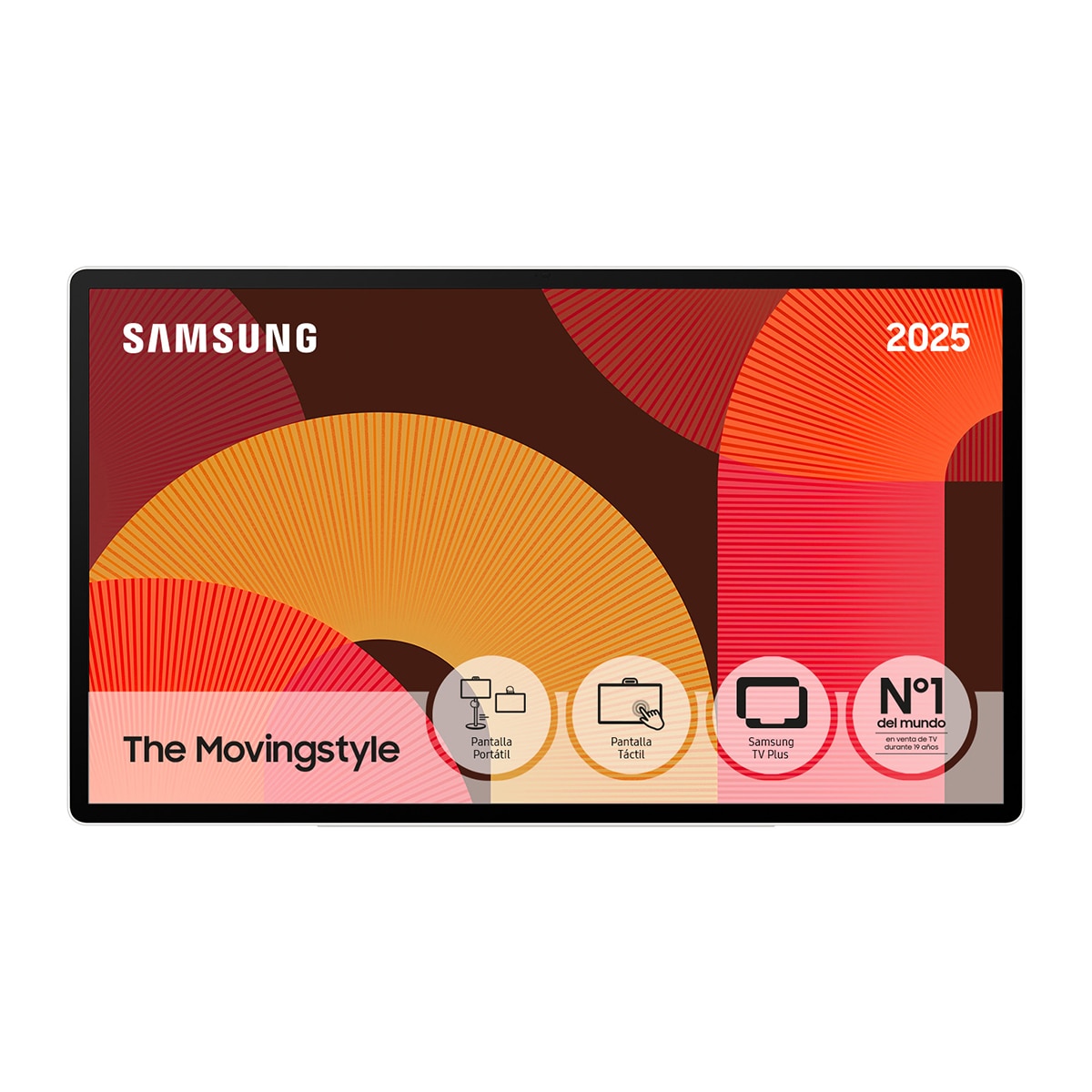 Smart TV Portátil LED 68,5cm (27") Samsung The Movingstyle UE27LSM7FAXXXE, QHD Blanco-5