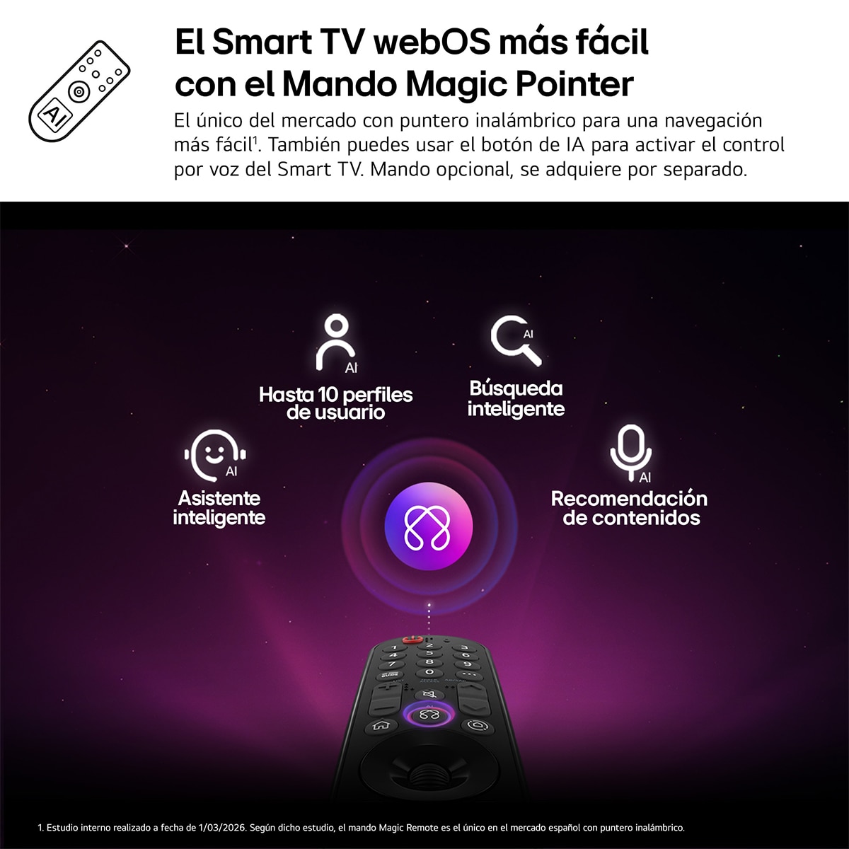 TV LED 67 cm (27") LG AI 27LB70006LA.AEU, Full HD Smart TV 2026 - Gris oscuro / Negro Gris oscuro / Negro-9