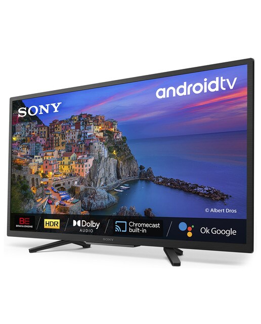 TV 32" Sony KD-32W800P LED, HDR, Smart TV, Android TV, Chromecast Negro-3