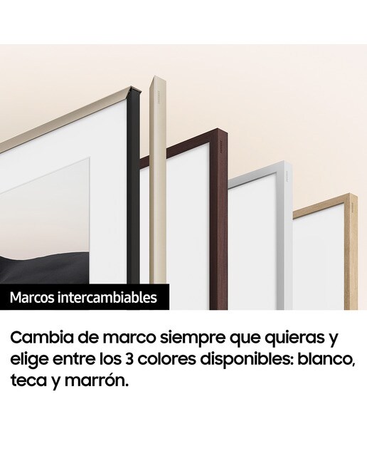 TV QLED 80 cm (32") Samsung The Frame TQ32LS03C 4K Display Mate, Smart TV para colgar en pared con soporte Slim incluido 4