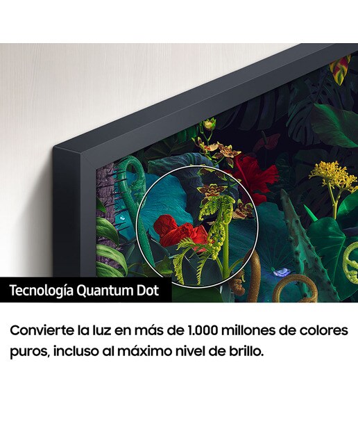 TV QLED 80 cm (32") Samsung The Frame TQ32LS03C 4K Display Mate, Smart TV para colgar en pared con soporte Slim incluido 6