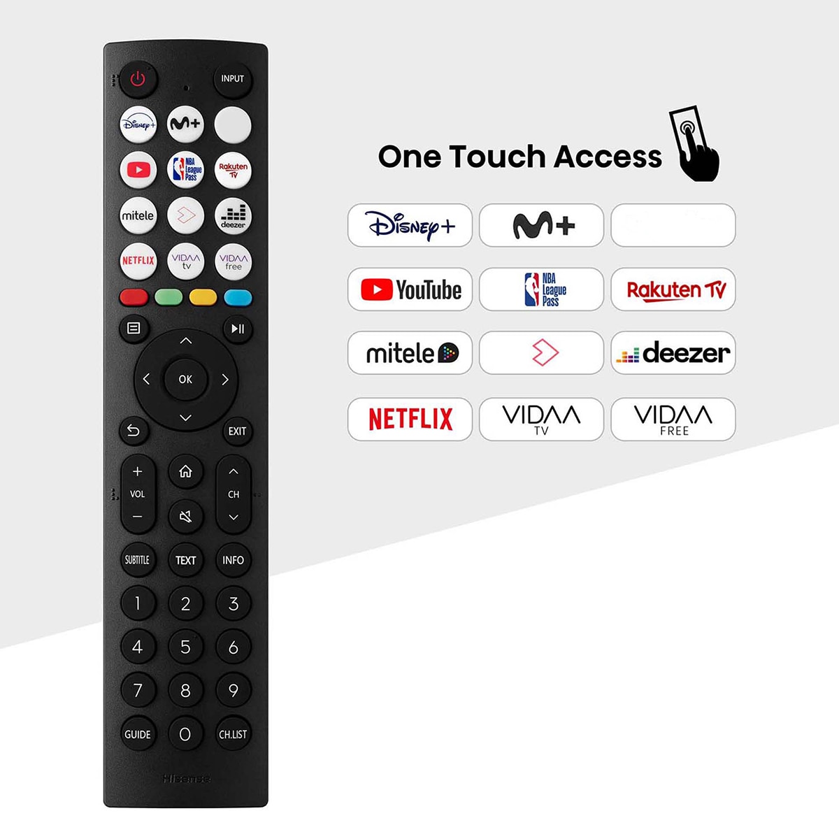 TV LED 80cm (32") Hisense 32A4N HD Smart TV, Direct Full array, Dolby Audio Negro-10