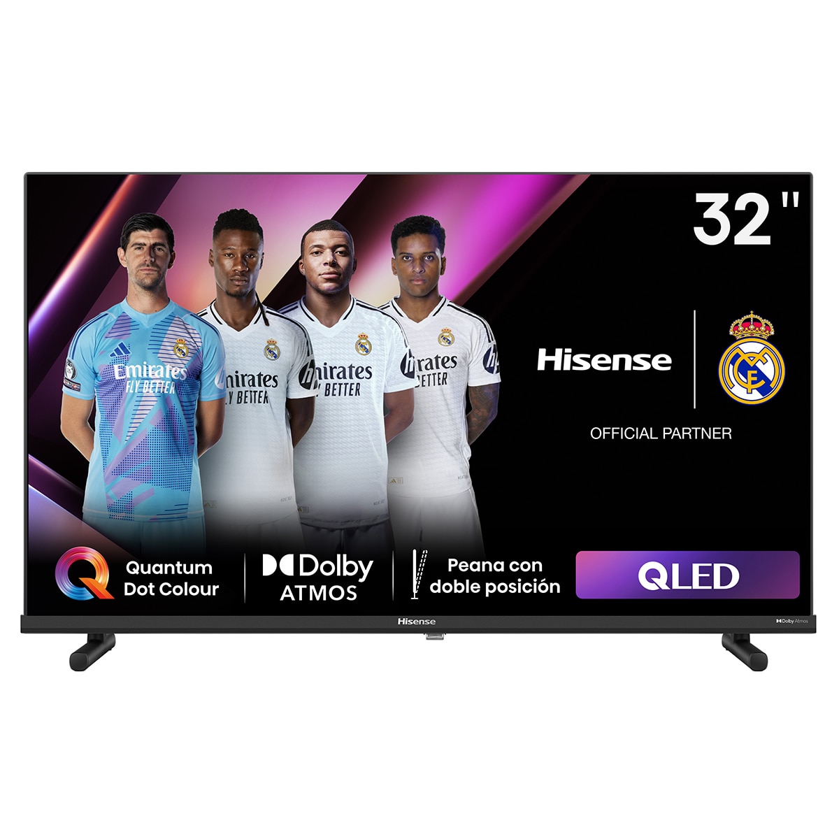 TV QLED 80cm (32") Hisense 32A5NQ Full HD Smart TV Negro-1