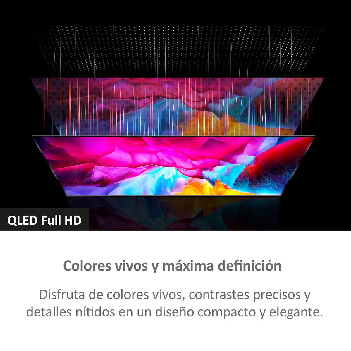 TV QLED 80cm (32") Haier H32S80EFX S80E Series Full HD, Smart Google TV, HDR10 Negro-5