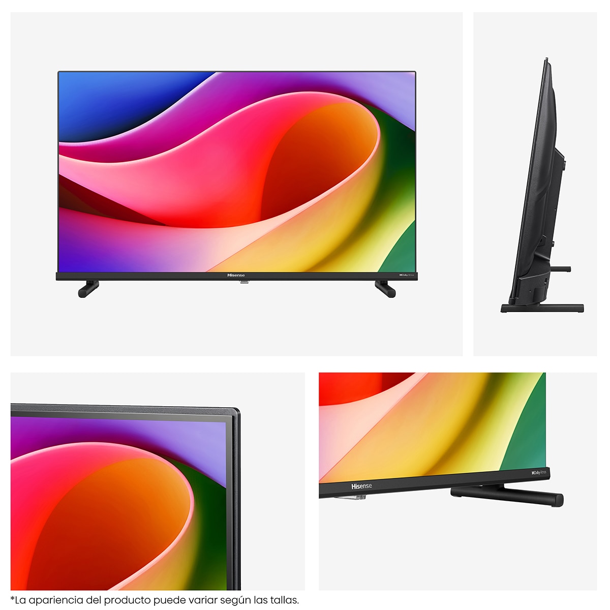 TV QLED 80 cm (32") Hisense 32A5Q, Full HD, Smart TV Negro-10