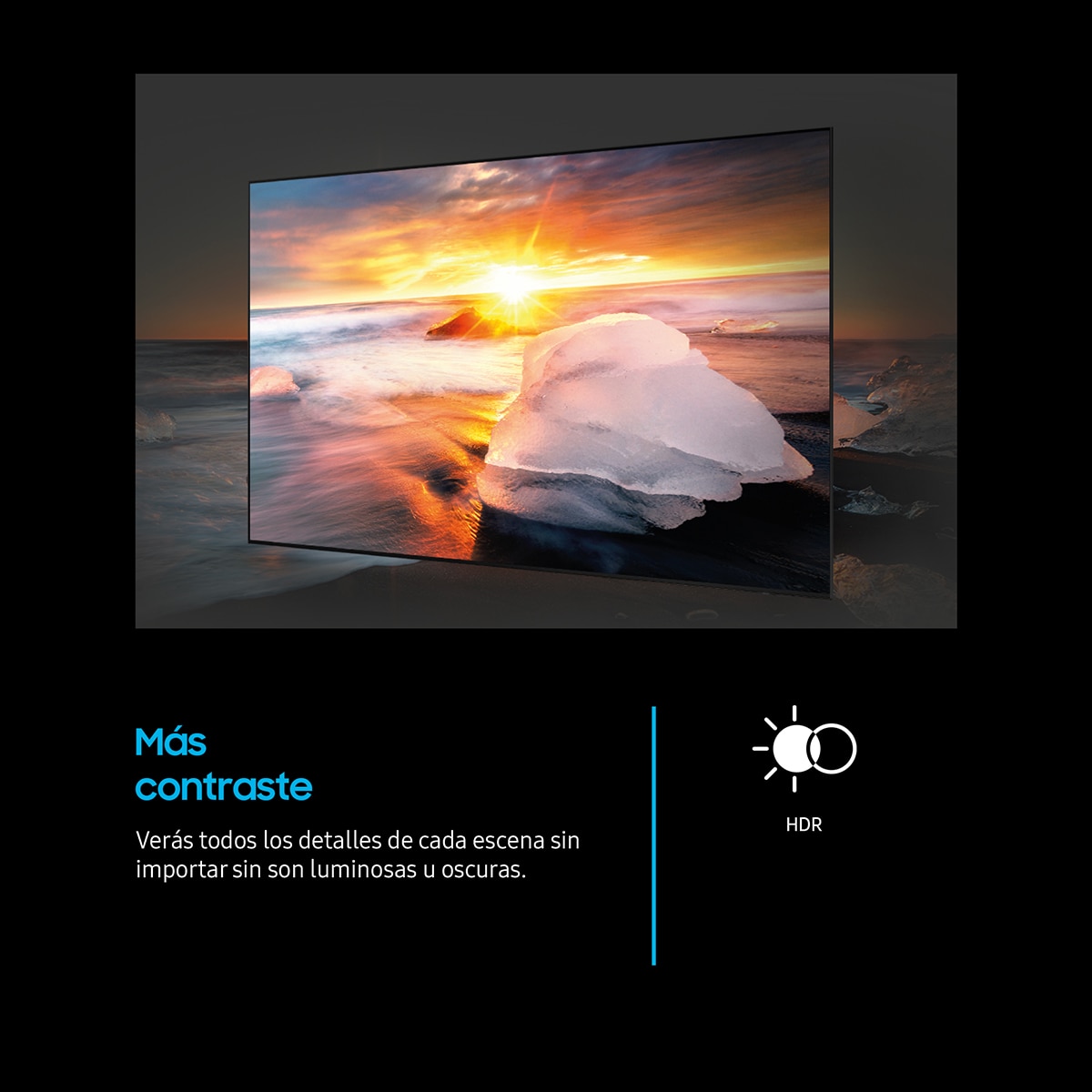 TV LED 80cm (32") Samsung TU32H5005 HD Smart TV Plata-3