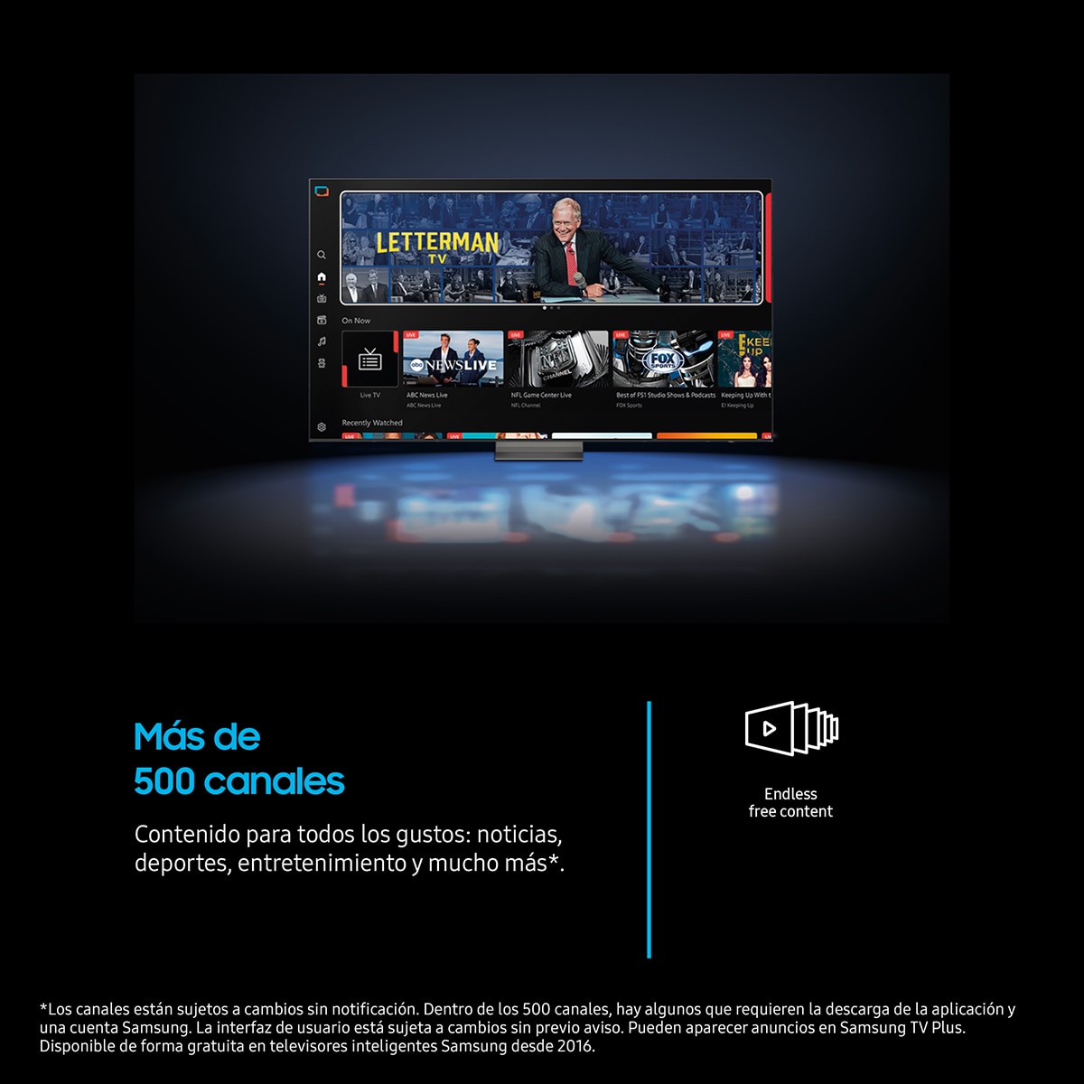 TV LED 80cm (32") Samsung TU32H5005 HD Smart TV Plata-5