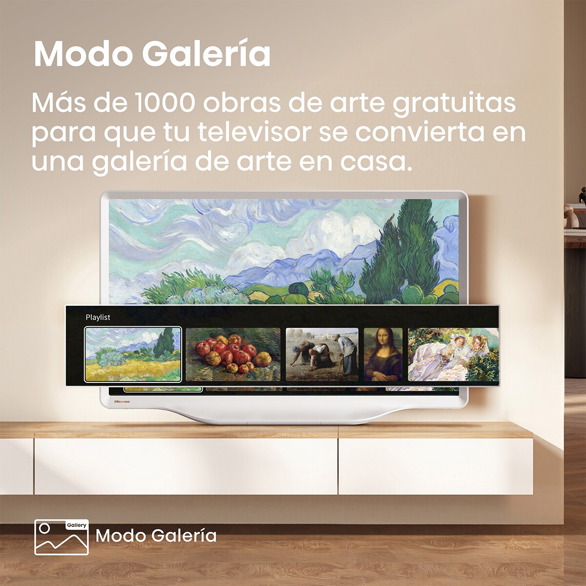 TV QLED 80cm (32") Hisense 32S5Q, Full HD Smart TV con IA Blanco-8