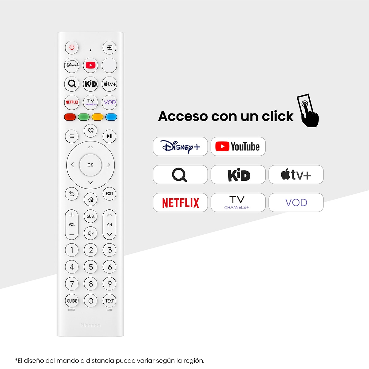 TV QLED 80cm (32") Hisense 32S5Q, Full HD Smart TV con IA Blanco-11
