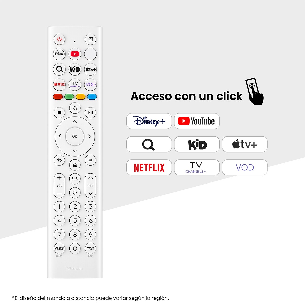 TV QLED 80cm (32") Hisense 32S5Q, Full HD Smart TV con IA Blanco-11