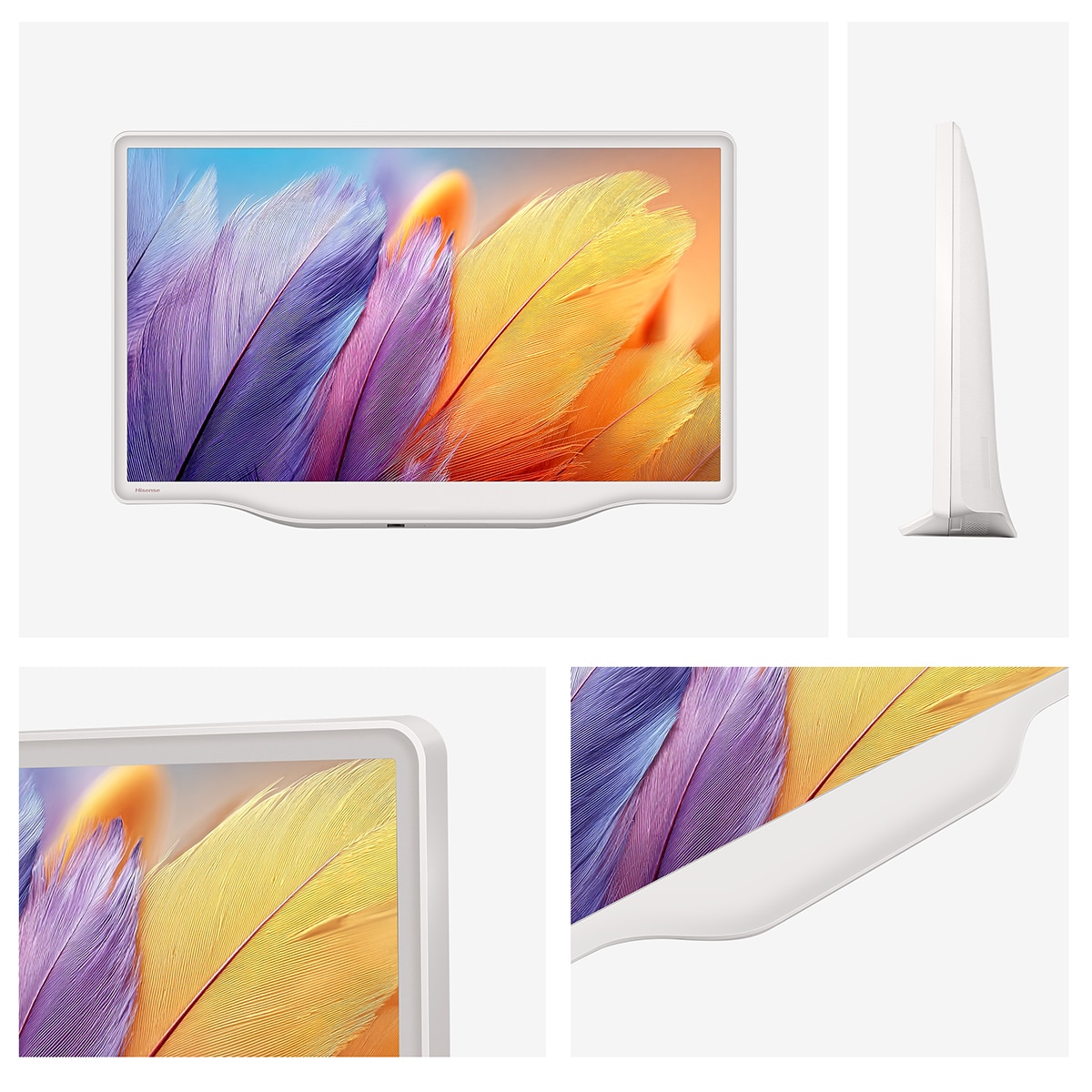 TV QLED 80cm (32") Hisense 32S5Q, Full HD Smart TV con IA Blanco-12