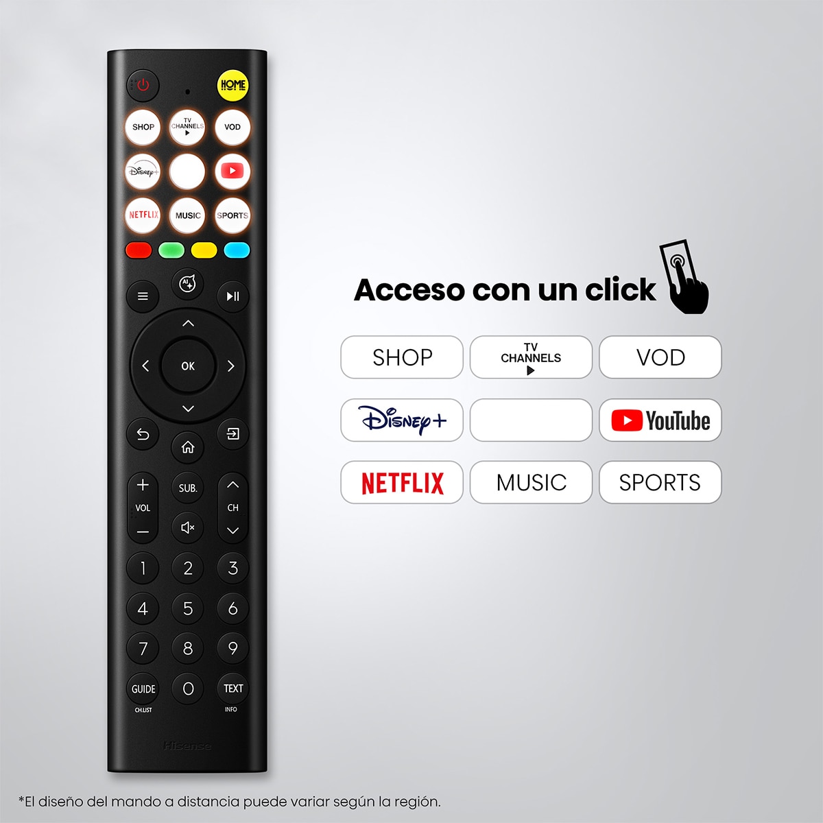 TV HI-QLED 32" (80 cm) Hisense 32A5S Full HD Smart TV con IA Negro-11
