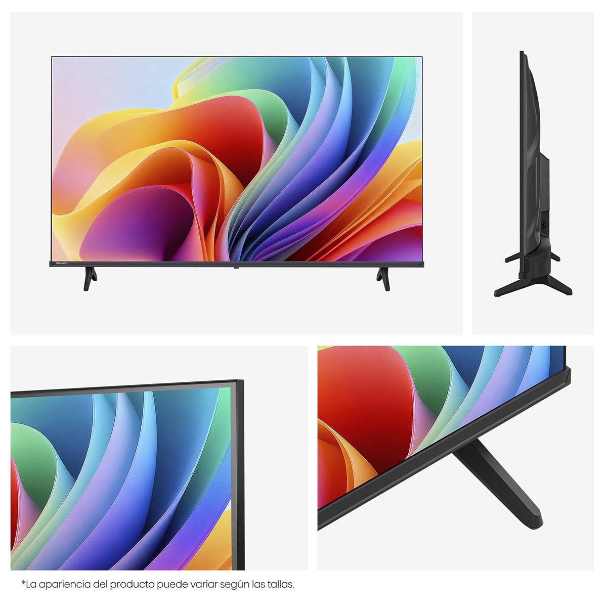TV LED 32" (80 cm) Hisense 32A4S HD Ready Smart TV Negro-12