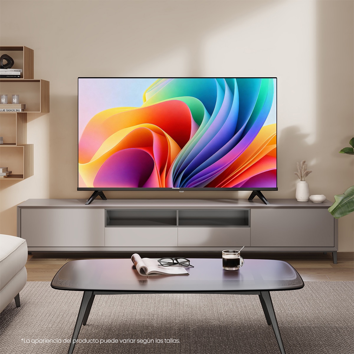 TV LED 32" (80 cm) Hisense 32A4S HD Ready Smart TV Negro-13