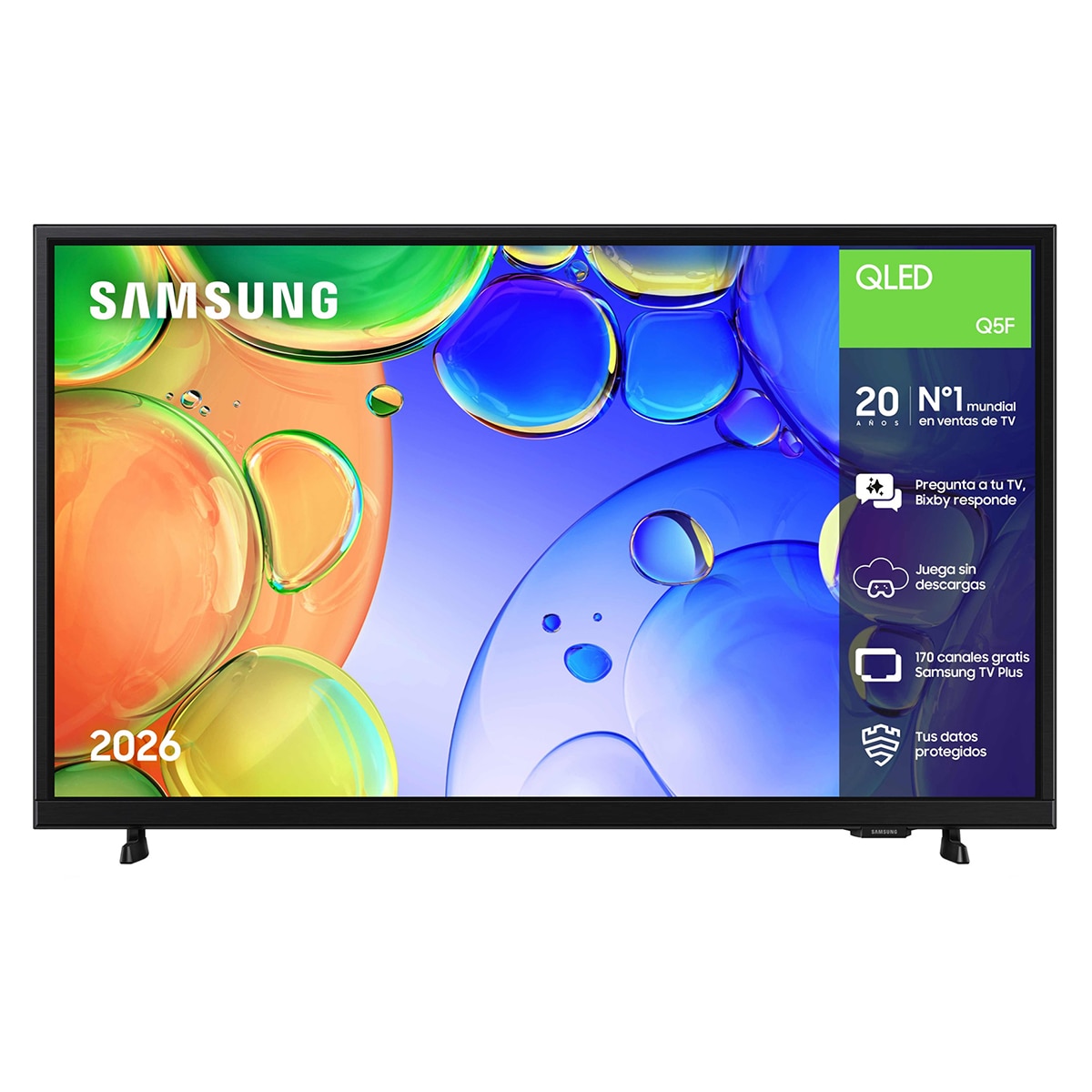 Imagen 0 de TV QLED (32") Samsung TQ32Q5FAAUXSP Full HD Smart TV con Vision AI Gaming Hub