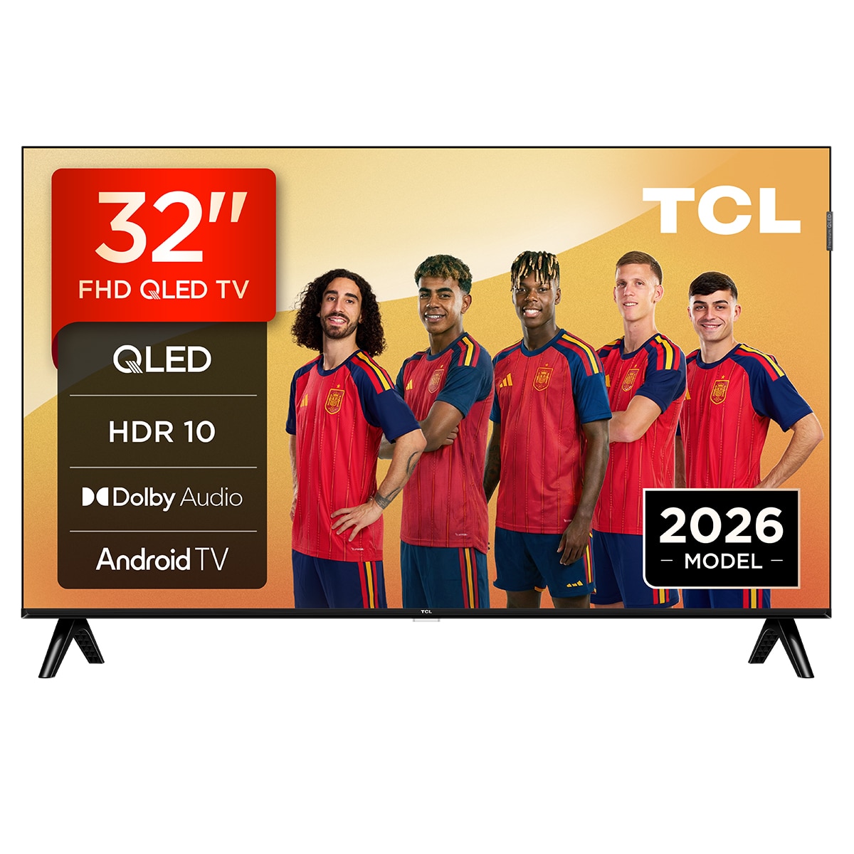 Imagen 0 de TV QLED 81CM (32") TCL 32S5L, Full HD, HDR, Direct LED, Android TV, Dolby Audio