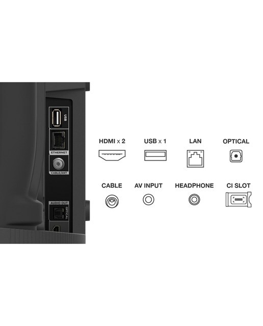 TV LED 101 cm (40") TCL 40S54, Full HD Android TV, compatible Google Assistant, Chromecast y Google Home, Diseño sin marco Negro-4