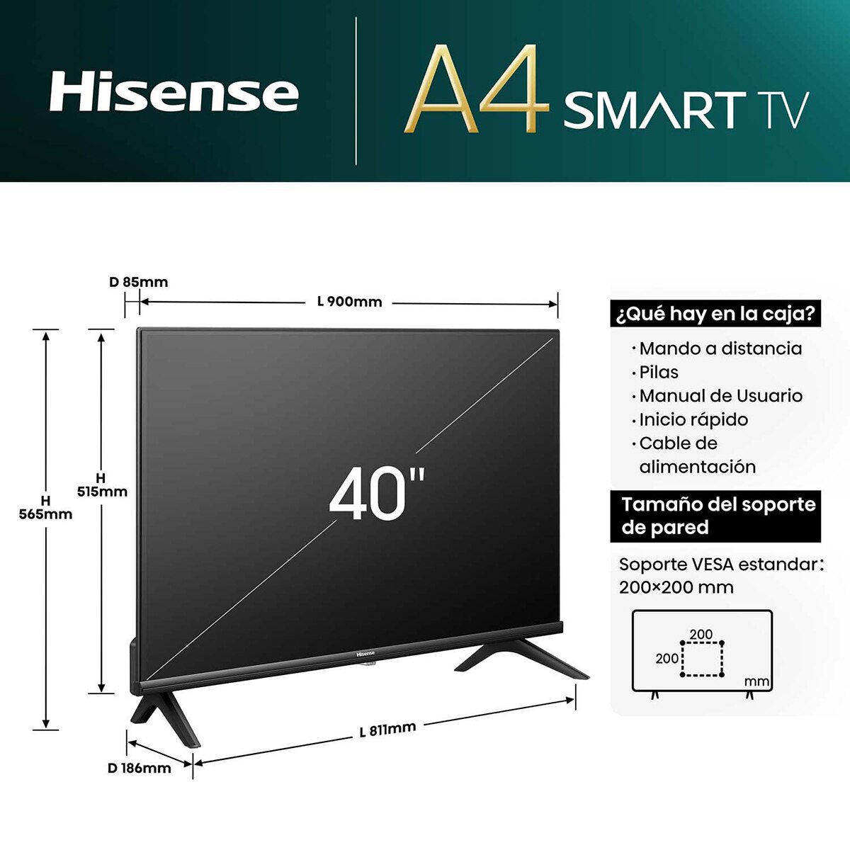 TV LED 100cm (40