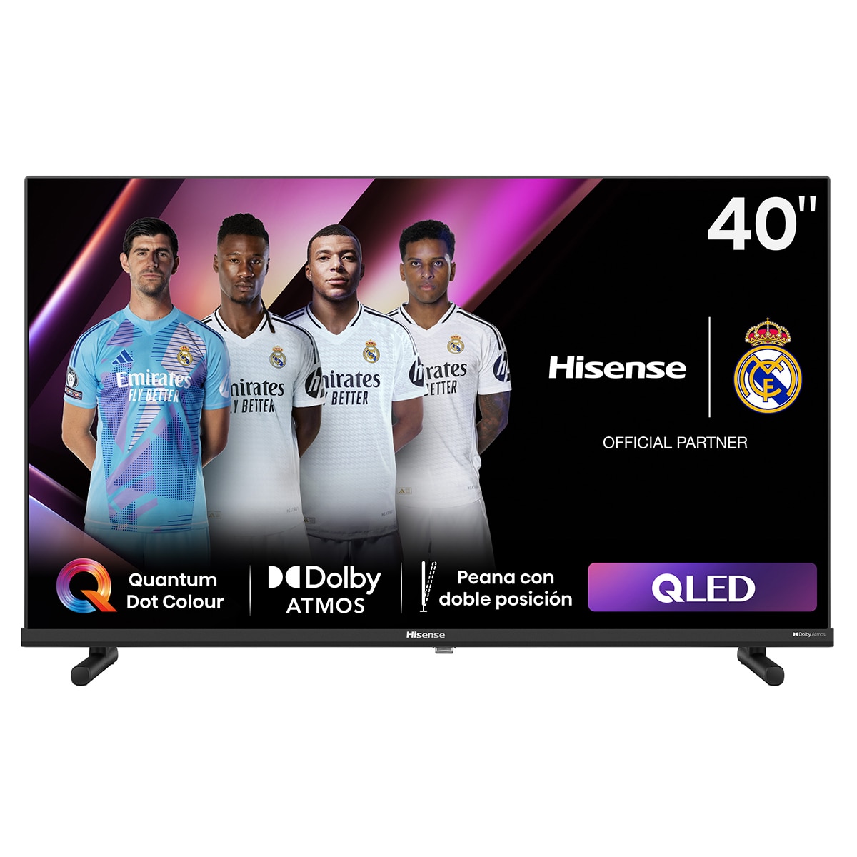 TV QLED 100cm (40") Hisense 40A5NQ Full HD Smart TV Negro-1