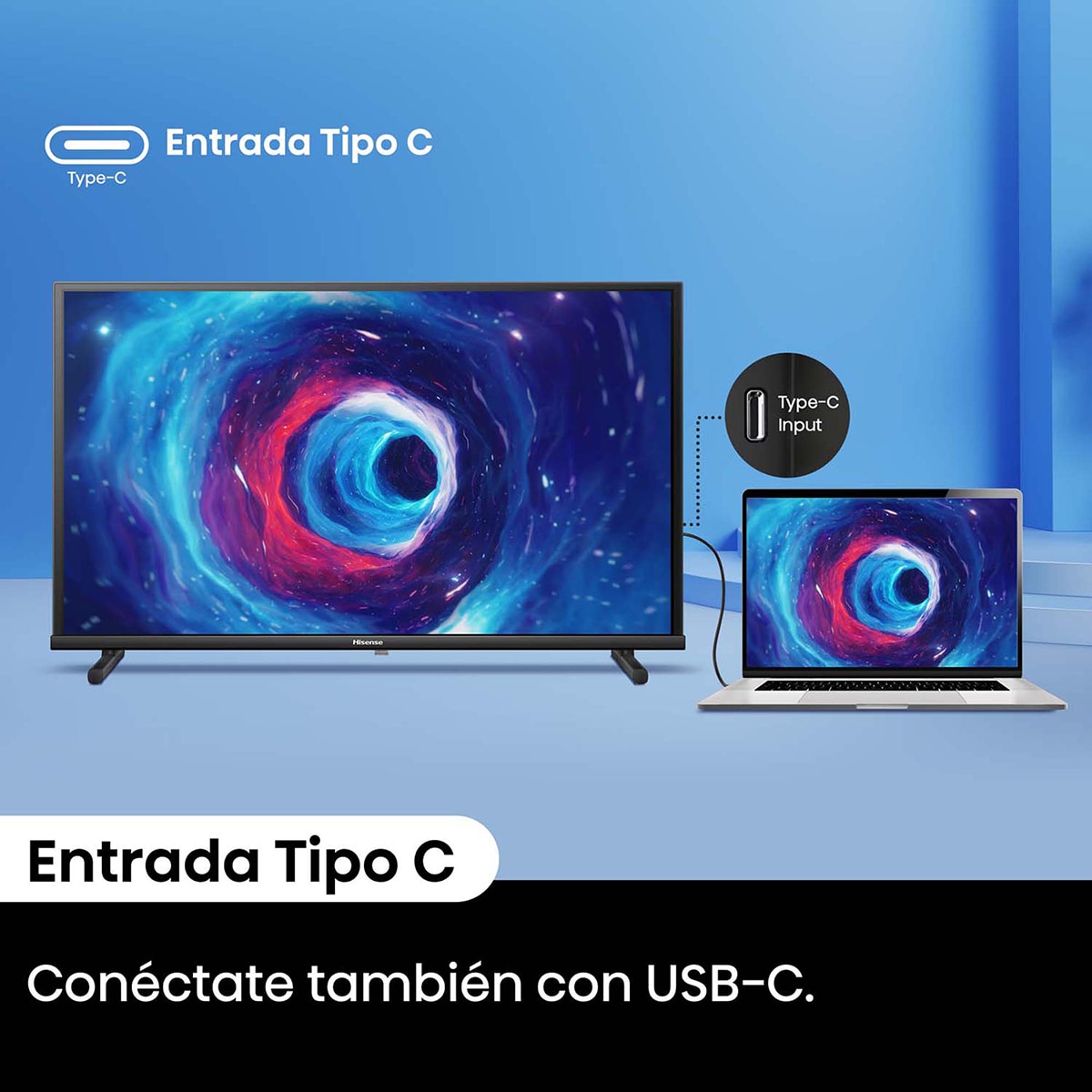 TV QLED 100cm (40") Hisense 40A5NQ Full HD Smart TV Negro-8