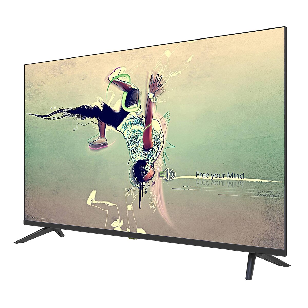 TV LED 101cm (40") Inves LED-404FVD, Full HD Smart TV Negro-2