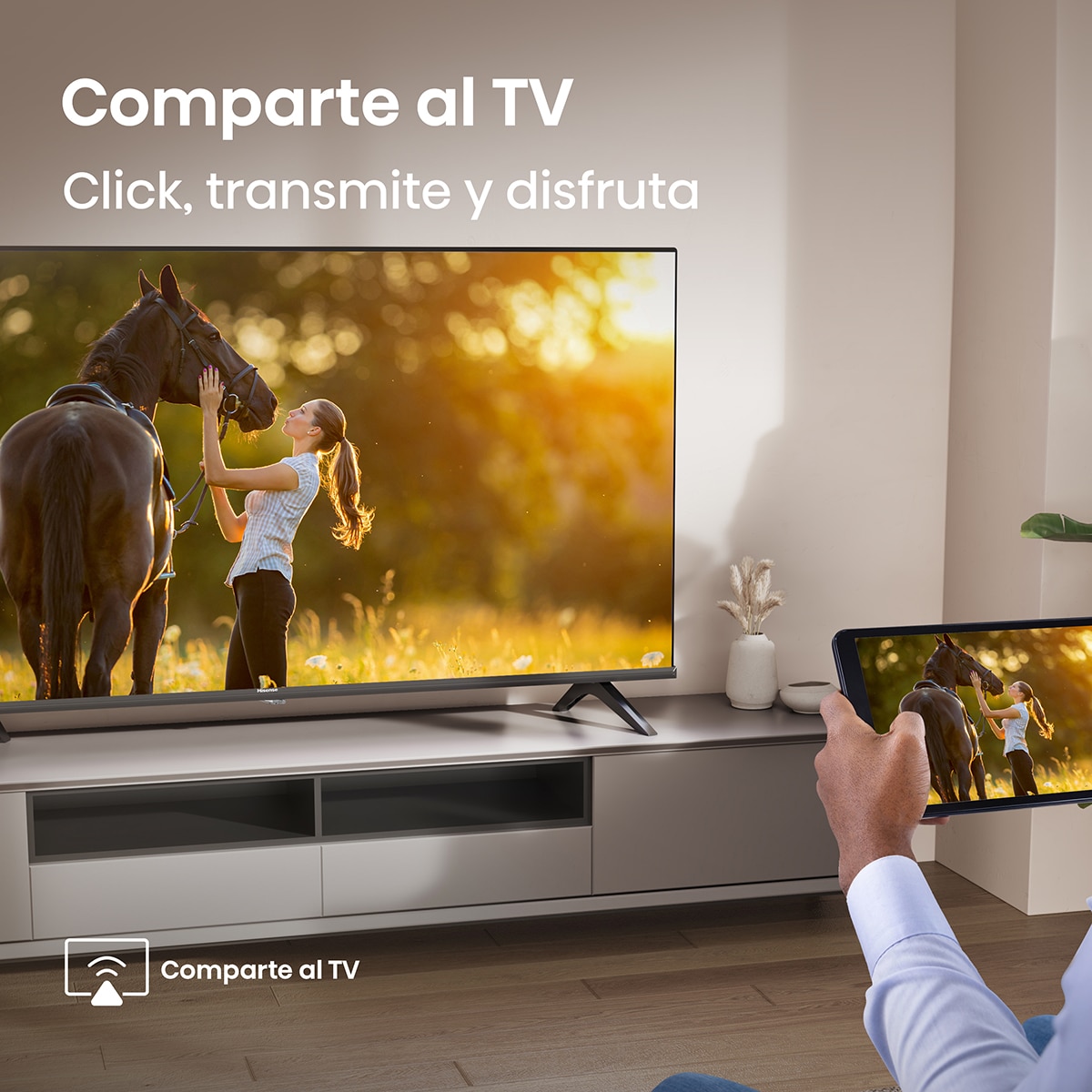TV LED 100 cm (40") Hisense 40A4Q, Full HD, Smart TV Negro-8
