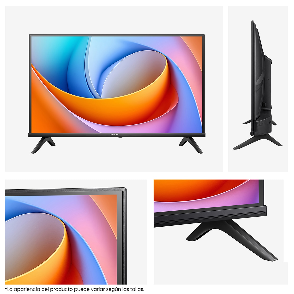 TV LED 100 cm (40") Hisense 40A4Q, Full HD, Smart TV Negro-10