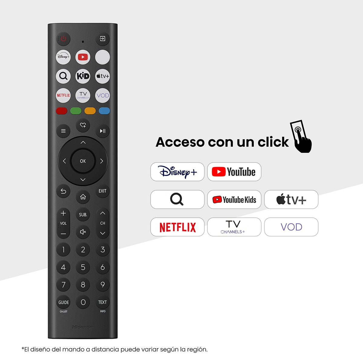 TV LED 100 cm (40") Hisense 40A4Q, Full HD, Smart TV Negro-11
