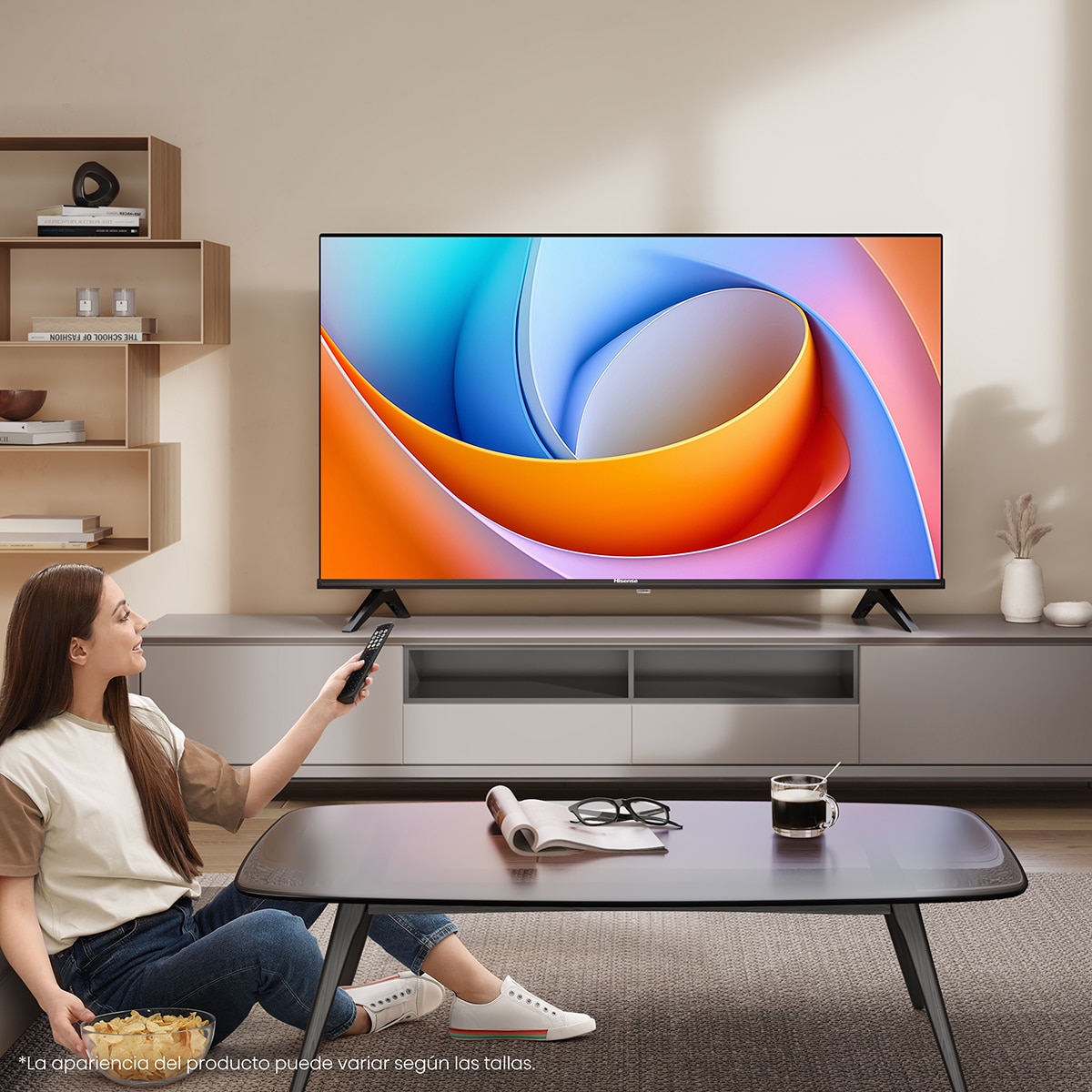TV LED 100 cm (40") Hisense 40A4Q, Full HD, Smart TV Negro-13